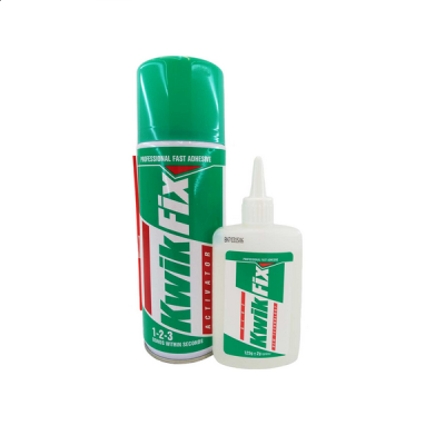 چسب 123 کاسپین کوئیک فیکس مدل ACTIVATOR حجم 400 میلی لیتر