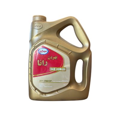روغن موتور خودرو بهران رانا مدل Rana SAE 20W50 حجم 4 لیتر