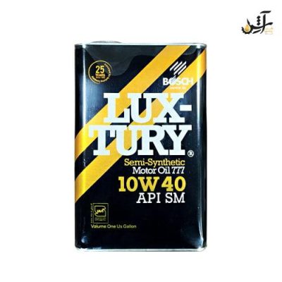 روغن موتور بوش 10w-40 مدل لاکچری SM حجم 4 لیتر