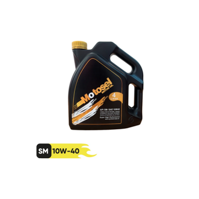روغن موتور موتوسل مدل 10W40 SM حجم 4 لیتر