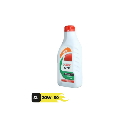 روغن موتور کاسترول مدل GTX 20W50 SL/CF حجم 1 لیتر