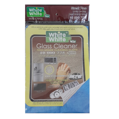 دستمال نظافت وایت اند وایت مدل glass cleaner