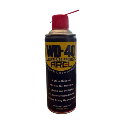 اسپری روان کننده آرل مدل WD-40 حجم 400 میلی لیتر